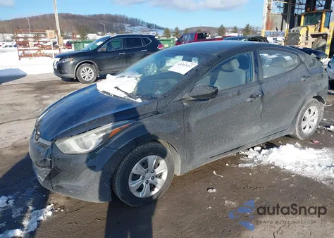 2016 Hyundai Elantra Se из США, поврежденный, VIN 5NPDH4AE9GH684667